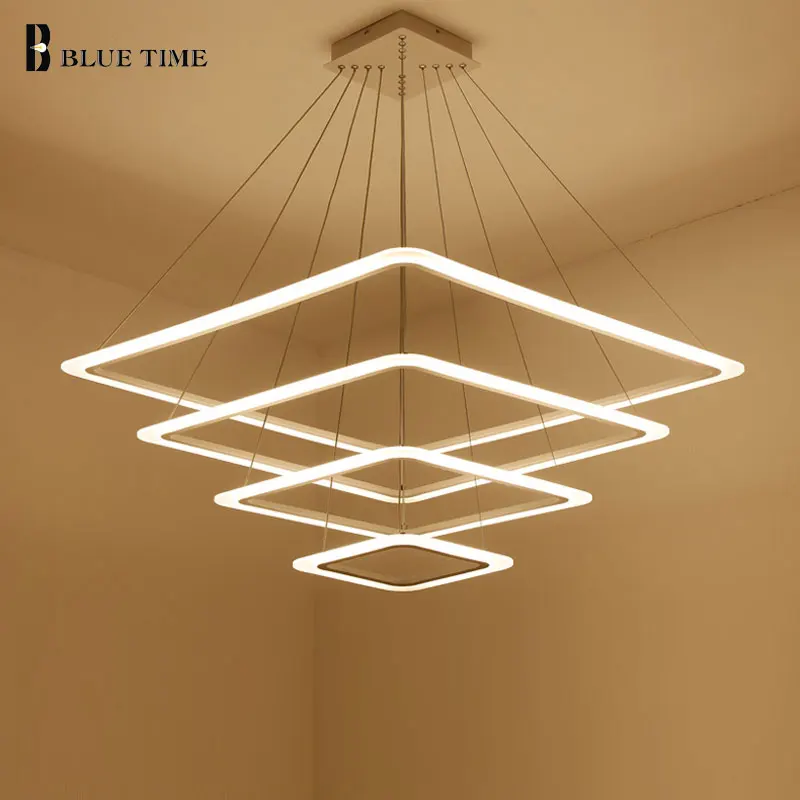 Потолочная люстра светодиодный светильник для гостиной столовой спальни|modern led