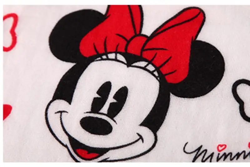Disney Минни Микки полотенце с мышкой пара хлопок марли большой уход за кожей лица Полотенца мультфильм Мягкие водостойкие висит