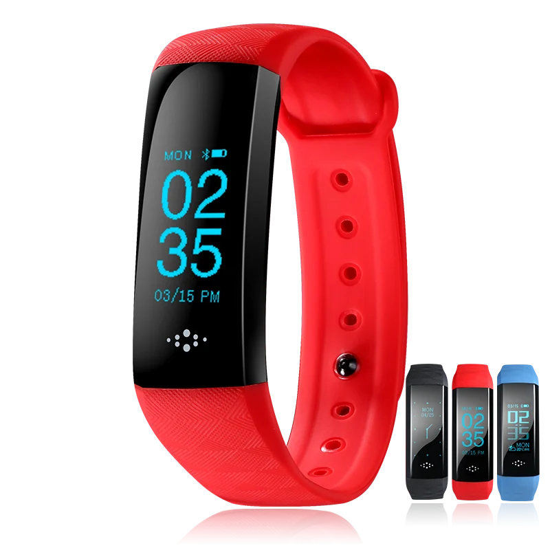 Смарт браслет BP HR SPO2 с большим экраном Модный фитнес пульсометром тонометром
