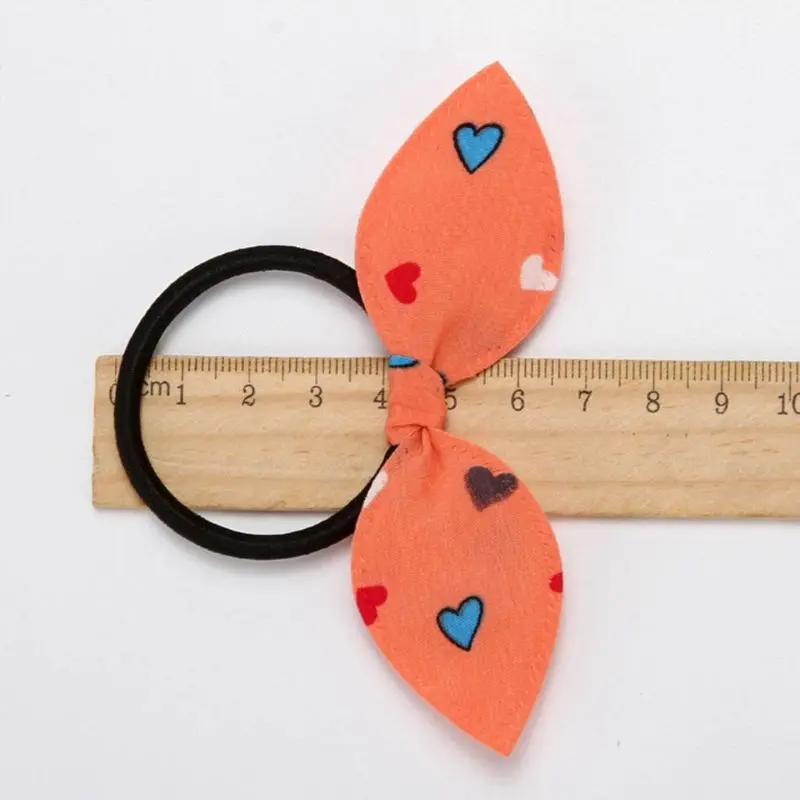 Женский милый длинный бант с кроличьими ушками эластичная резинка для волос в