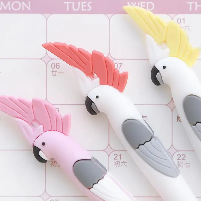 Новая гелевая ручка Качественная ручка канцелярские принадлежности Kawaii школьные принадлежности гелевая чернильная ручка школьные канцелярские принадлежности офисные поставщики ручка детские подарки - Цвет: 1 piece Red