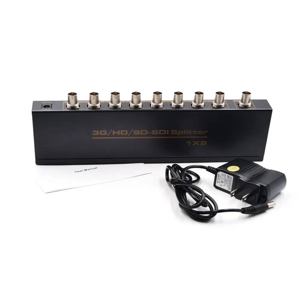 Высококачественный сплиттер SDI 1x8 мультимедийный удлинитель адаптер 1 в 8 выход