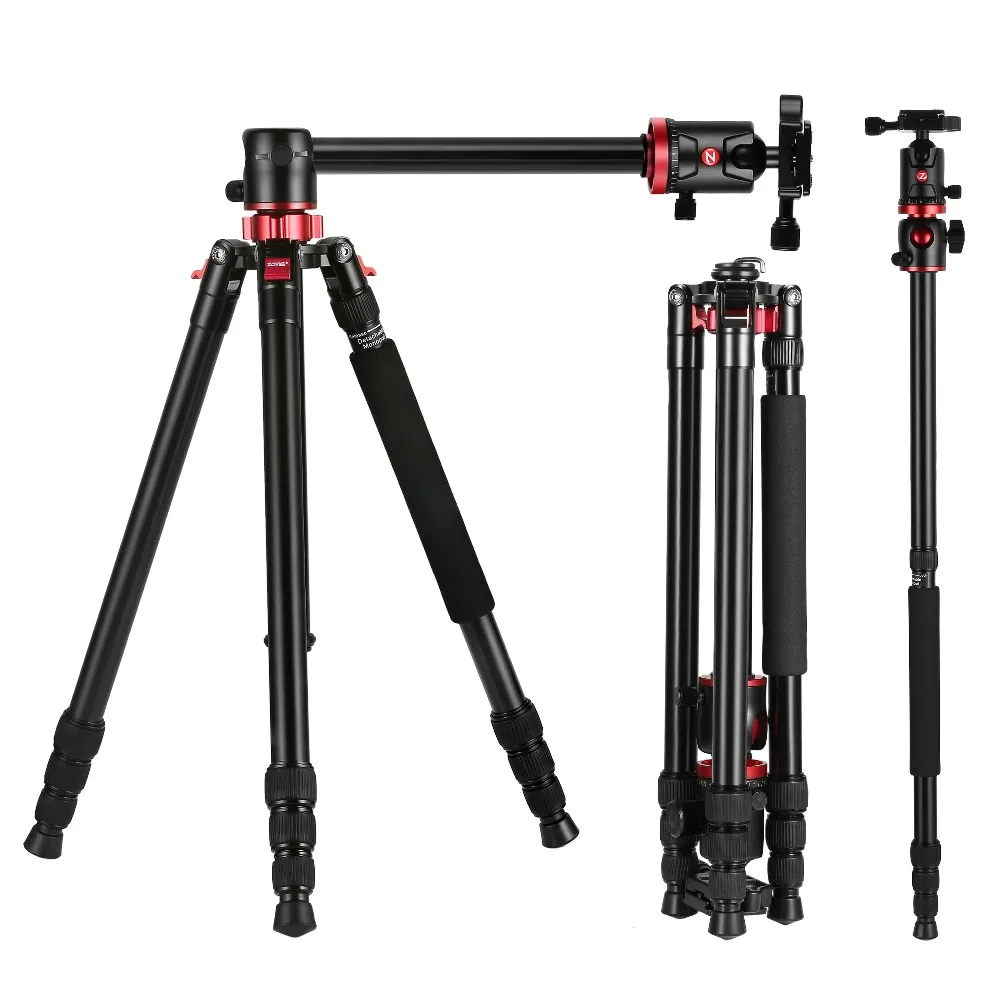 

ZOMEI M8 Camera Tripod Portable Portable Professioional Aluminium Monopod 4 Sections Tripods With 360 Degree Ball Head