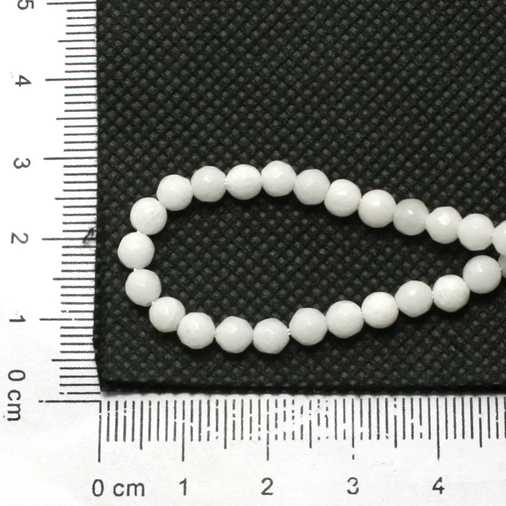 Бусины NiceBeads (85 шт./нитка = 1 партия) модные граненые круглые бусины 4 мм из