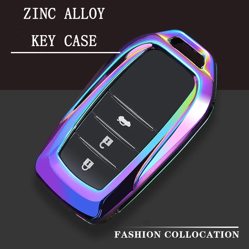 Чехол для автомобильных ключей защитный чехол из цинкового сплава Toyota CROWN Camry COROLLA