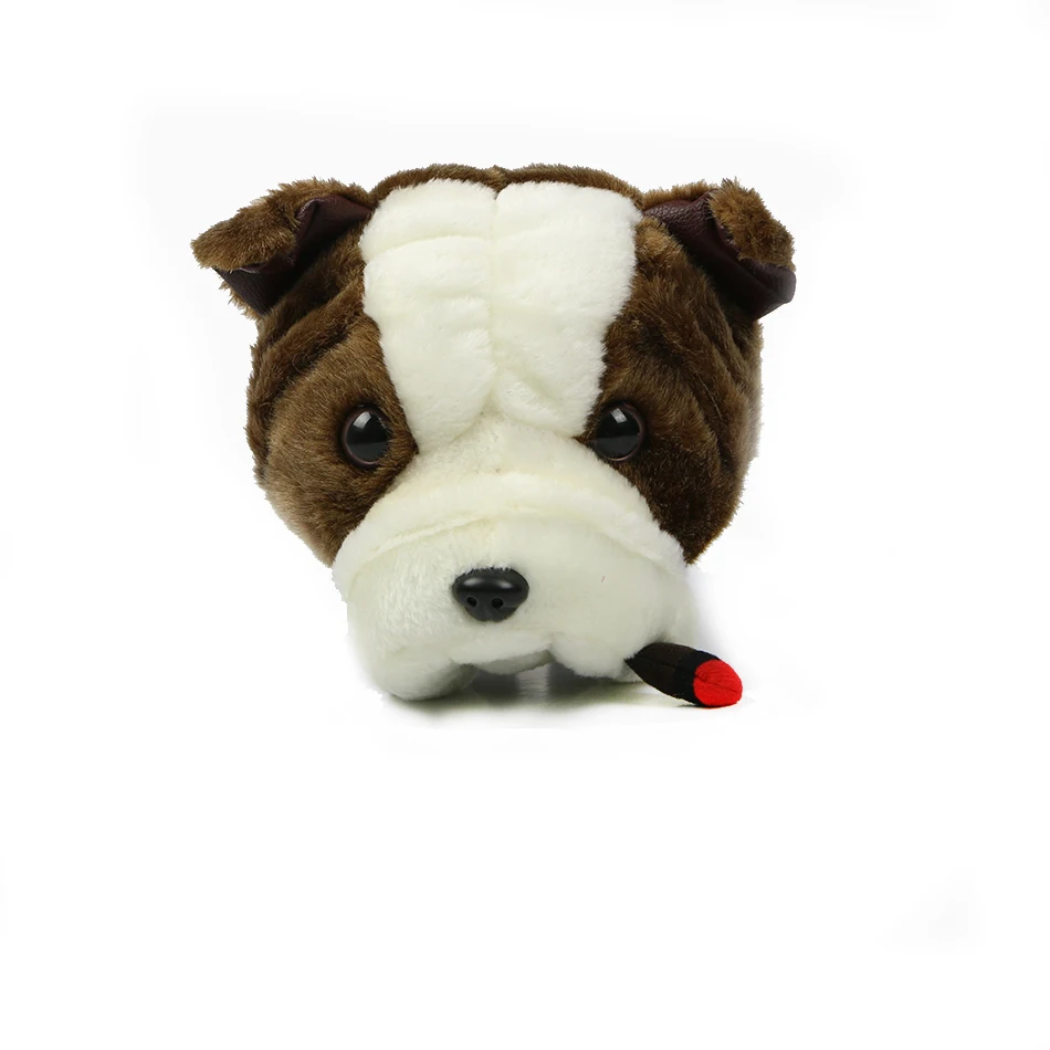 Головной убор для гольф-клубов #1 водитель милый дизайн анимации собака головной