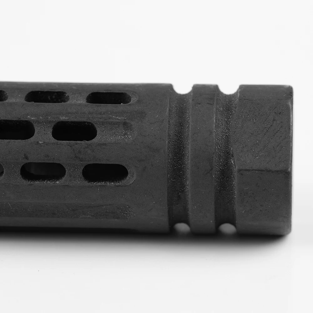 . 223/. 308 TPI Compact стальной Дульный тормоз для 1/2x28 5/8 24 Шаг с раздаточная