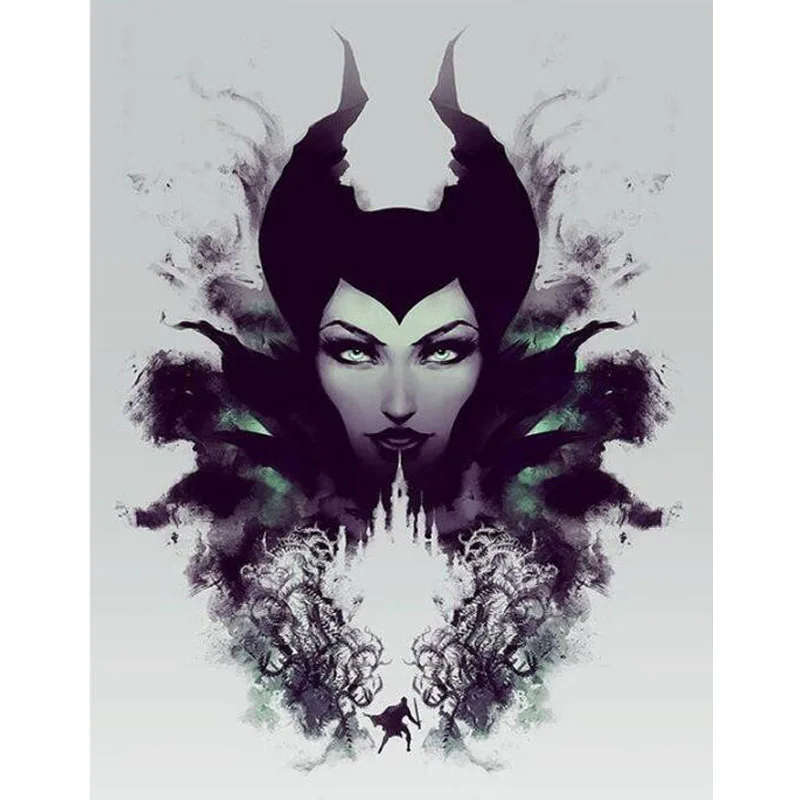 Diy алмазная живопись сказок ведьма полная квадратная мозаика Вышивка крестом