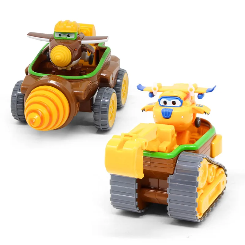 Новейшая трансформация Супер Крылья Todd &amp Donnie Dig Rig робот фигурки крыло