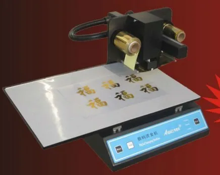 

CE and SGS digital foil stamping printer on the roll Suitable for many material foil stamping machine with price ADL-3050A
