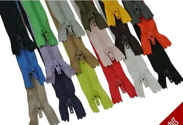 

6m/lot nylon colorful zipper with slider diy sewing accessories zippers Tailor Sewing Tools Garment Accessories Detachable389