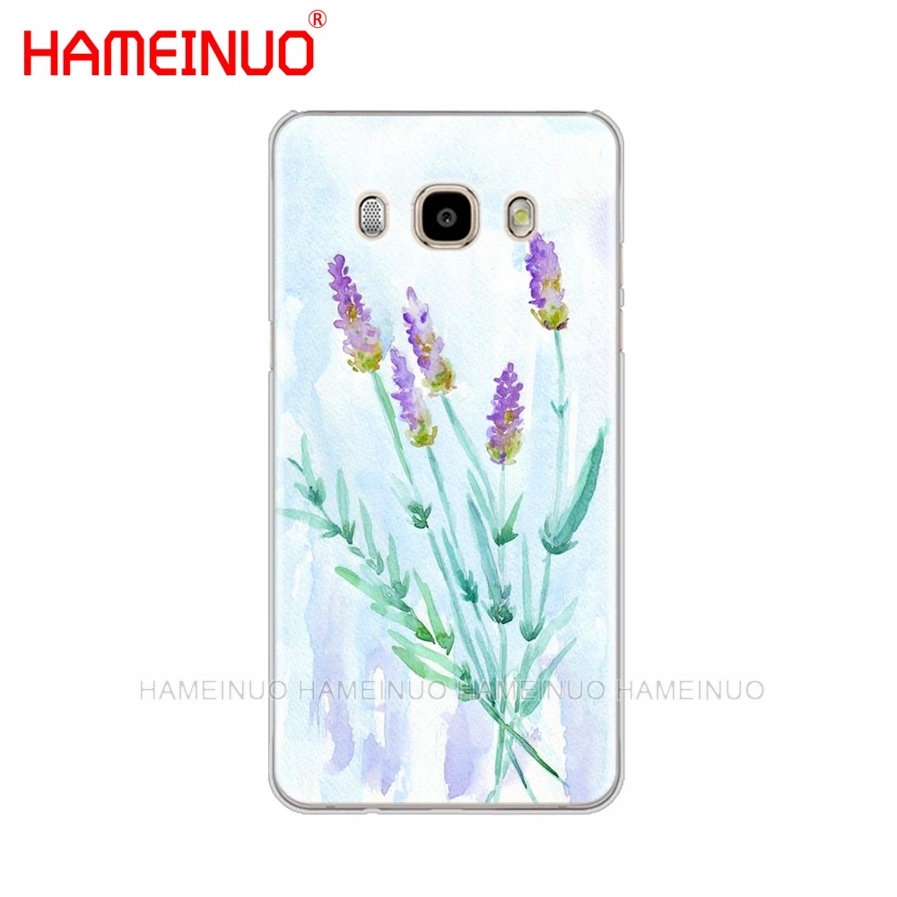 HAMEINUO чехол для телефона с акварельным цветком одуванчиком лотосом лавандой Samsung