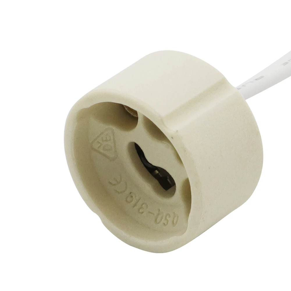 Патрон для лампы 4 шт./лот T8 GU10 GU5.3 MR16 G4 колпачок Соединительный шнур 30 см 120 патрон