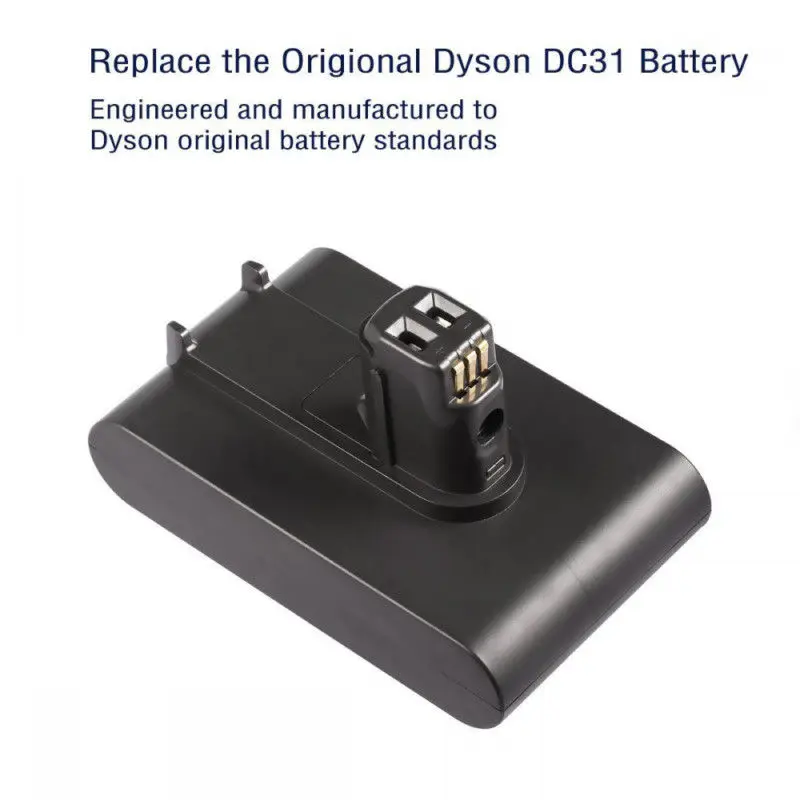 Powtree Высокое качество Новый 22 2 V 2200mAh DC31 серии беспроводной пылесос литий-ионный