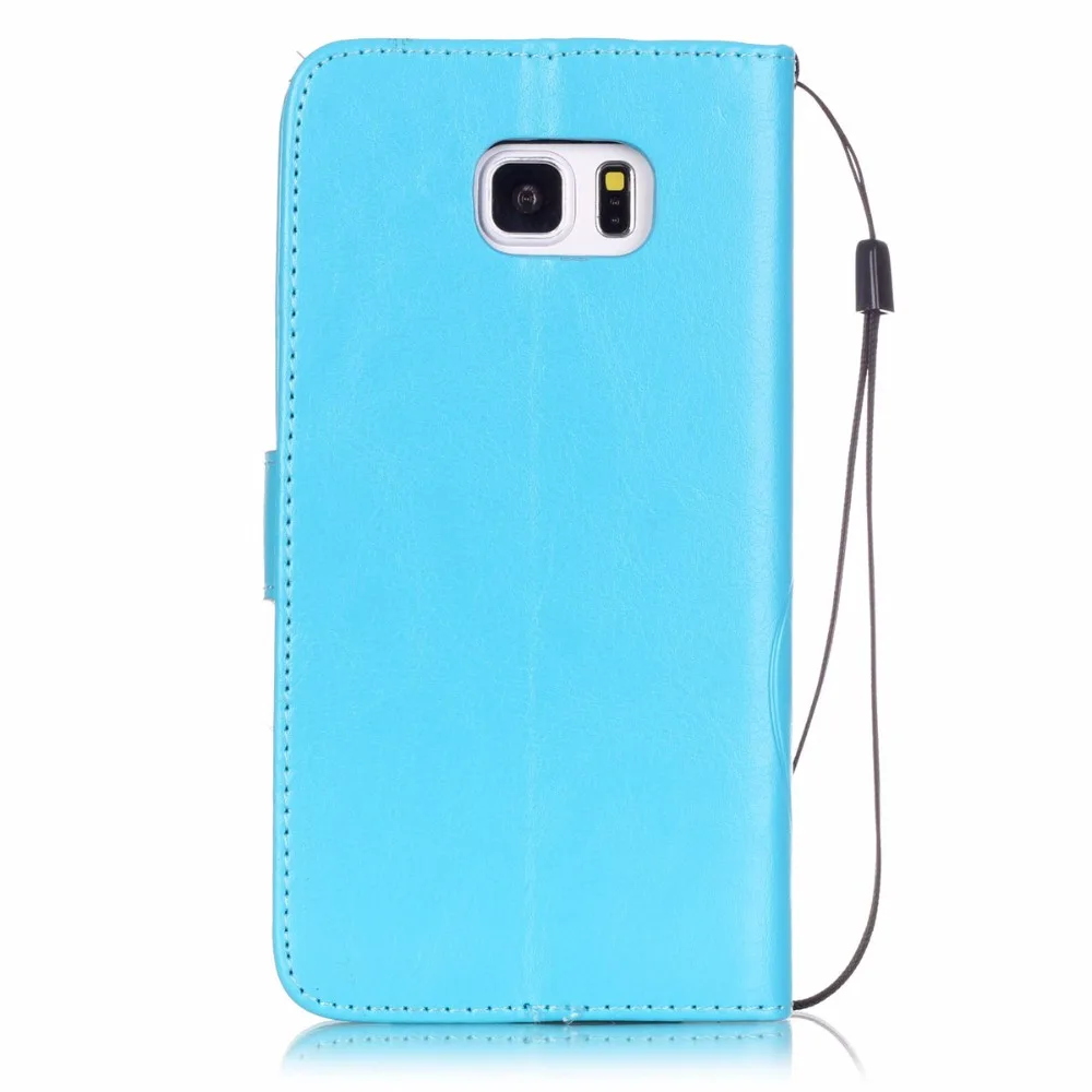 Выбито Лаванды Pattern Откидная Крышка Для Samsung Galaxy Note 5 N9200 дело PU Кожаный Бумажник