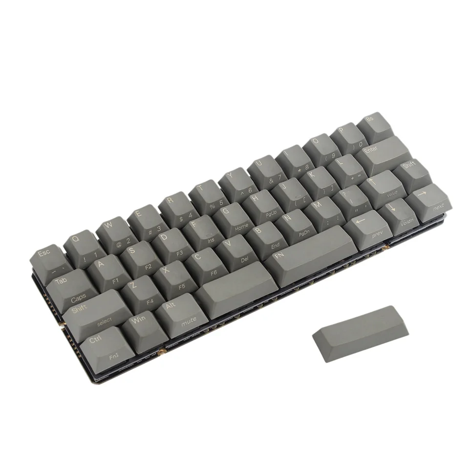 YMDK 40% Толстая клавиатура PBT OEM профиль Вишневый для AMJ40 YMD40 Mini Милая Механическая
