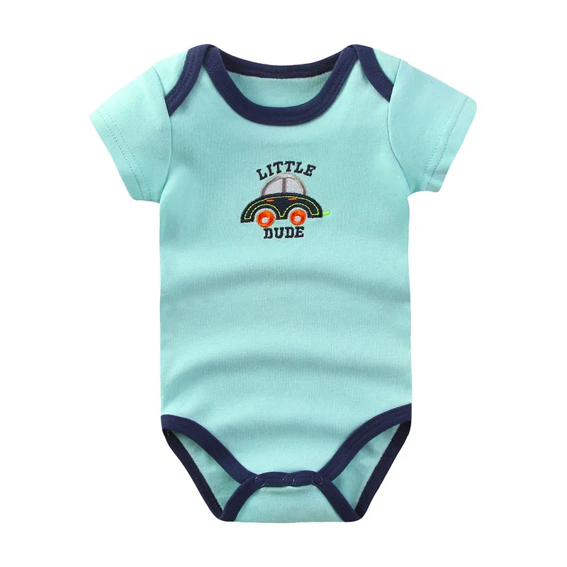 Хорошее качество новый стиль Детские боди с короткими рукавами Одежда для