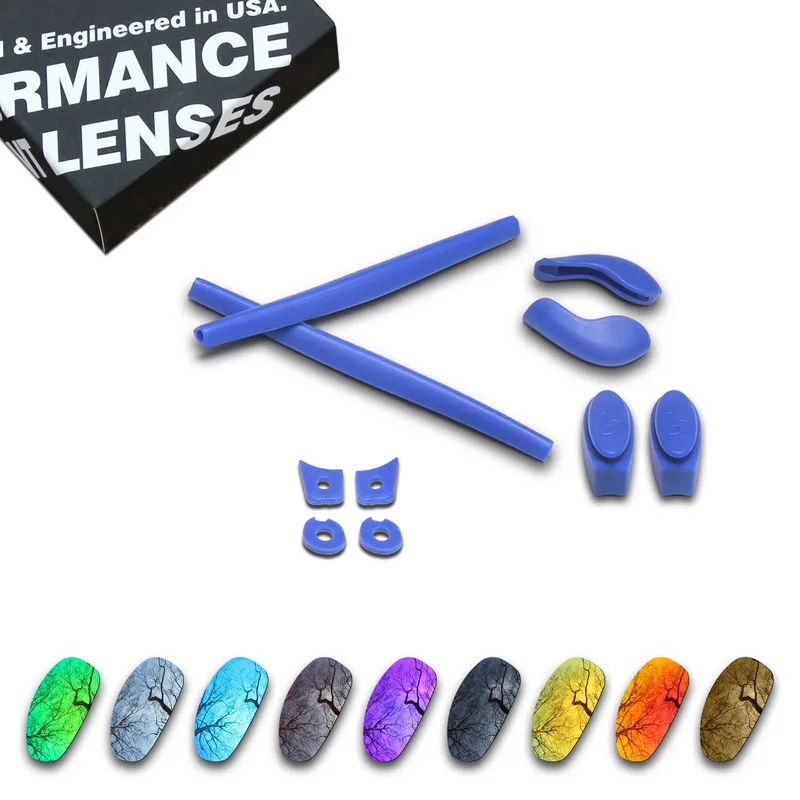 

Millerswap Polarized Replacement Lenses & Deep Blue Ear Socks for Oakley Juliet Sunglasses - Multiple Options