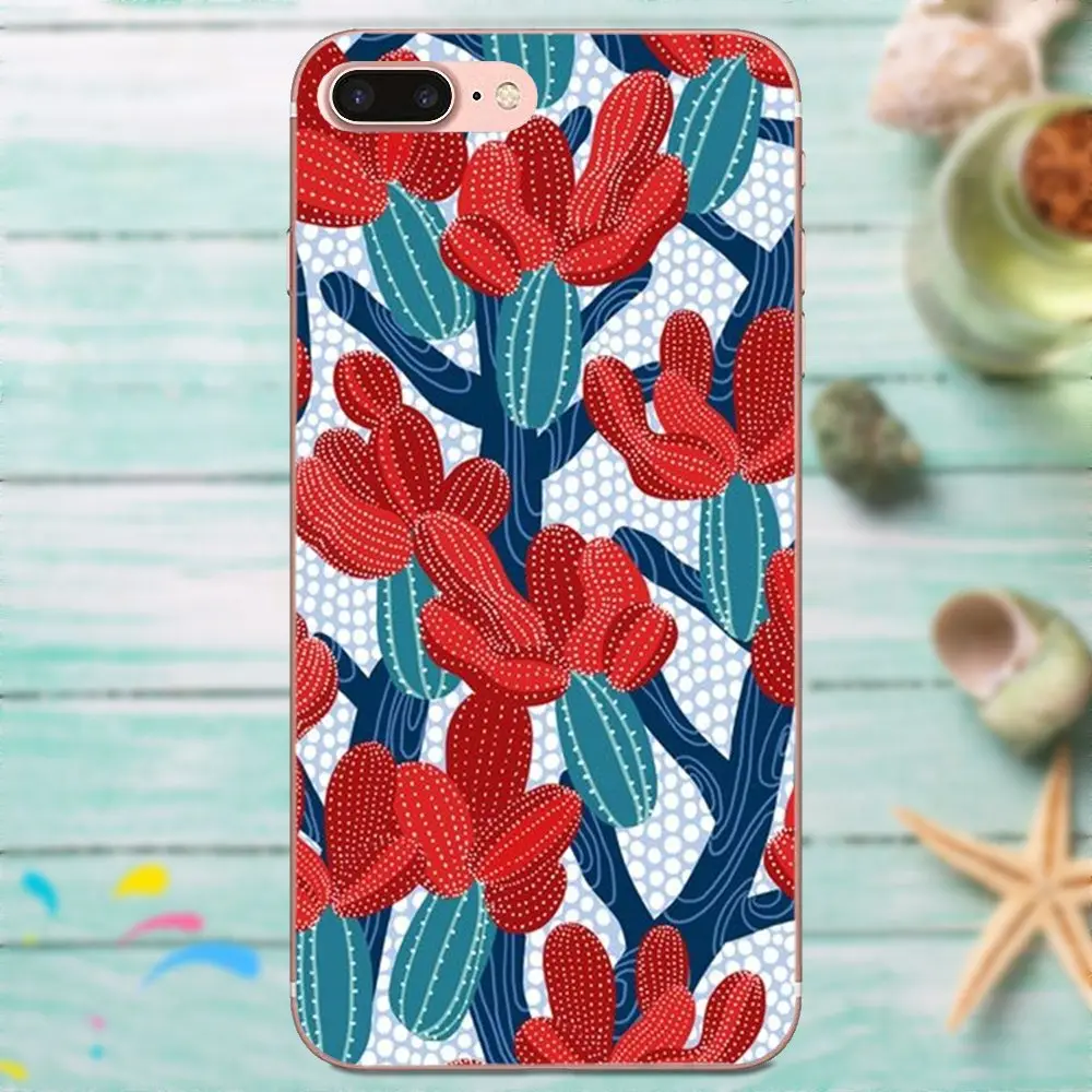 Cactus By For Huawei P8 P9 P10 P20 P30 Mate 7 8 9 10 20 Lite Plus Pro 2017 TPU Phone Cases Covers | Мобильные телефоны и