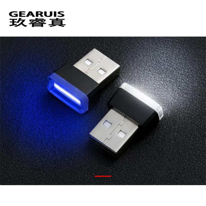 Стайлинг автомобиля подстаканник коробка для хранения светильник USB