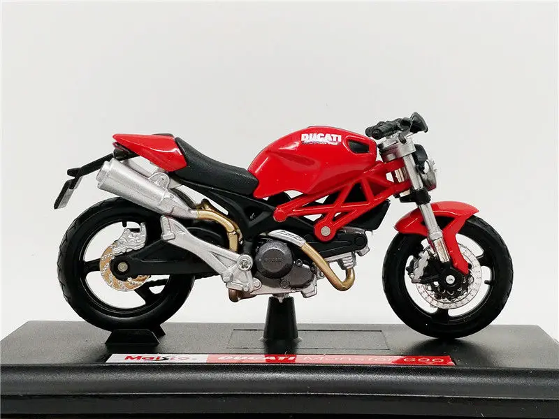 Maisto 1:18 Ducati Monster 696 мотоциклетный велосипед литая модель игрушка новинка в коробке|