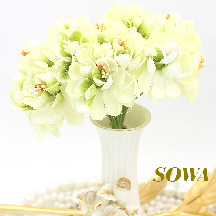 Новинка! Цветочный букет из тутовой ткани 3 5 4 см искусственные яблочные цветы для