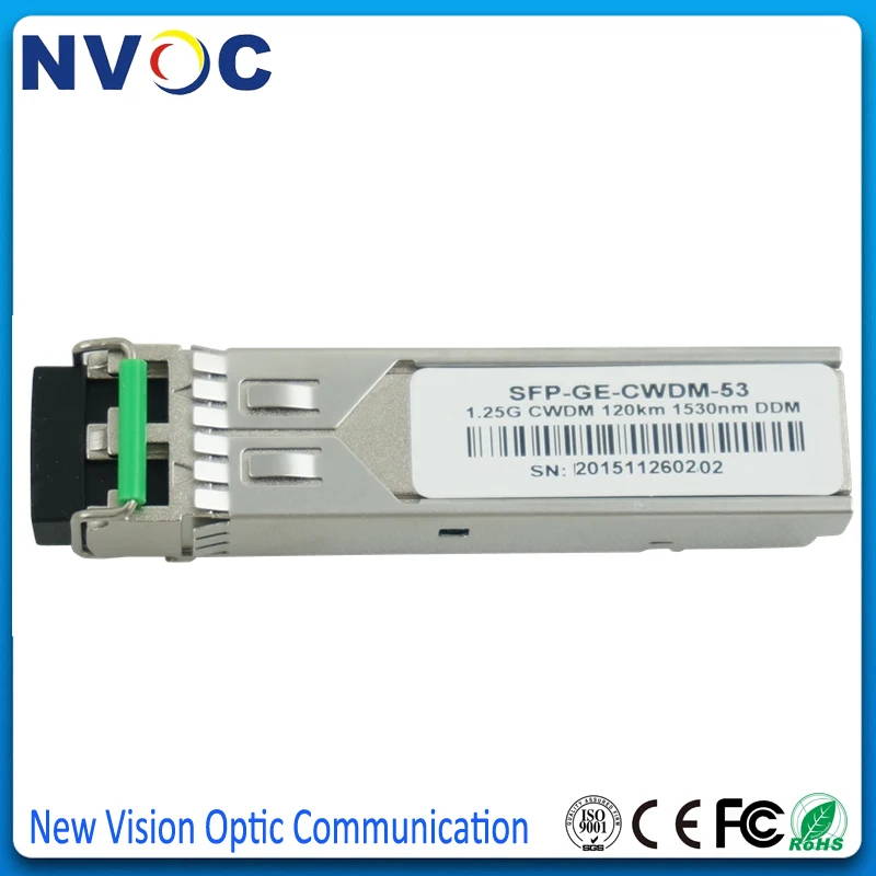 1 25G 120KM 1470nm-1610nm двойное волокно 4 длины волны LC CWDM SFP модуль приемопередатчика для