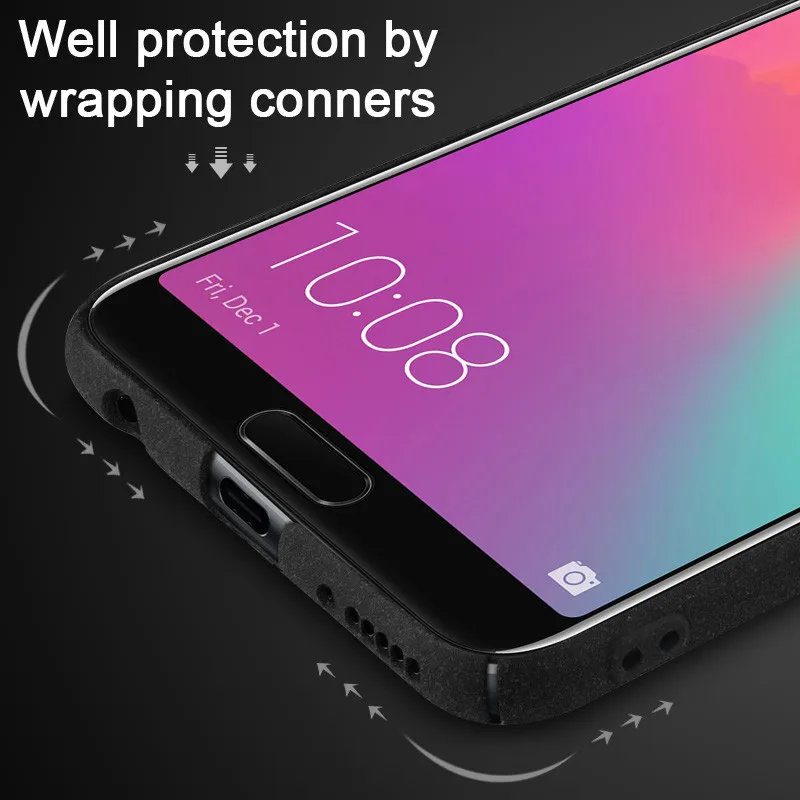 IMAK Для Xiaomi Mi 6X ковбойский корпус матовый ПК Жесткий чехол с кольцом который можно