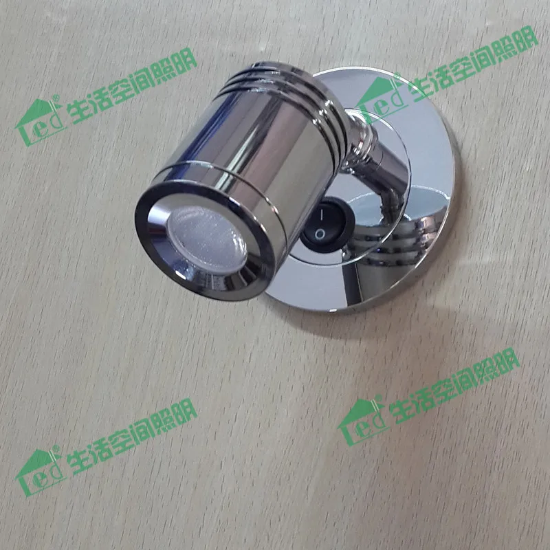 Topoch resssessed in Wall Light Grooved цилиндрическая головка Фокусирующая линза 30 градусов