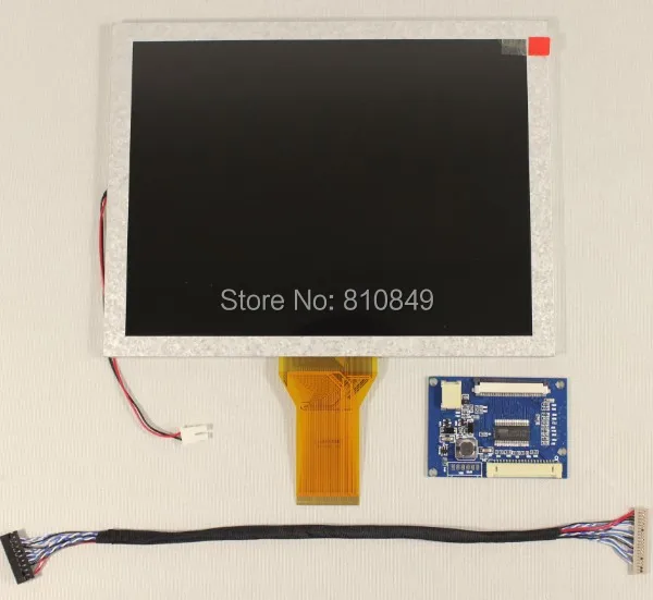 8-дюймовая ЖК-панель LVDS AT080TN52 800*600 + LVDS-TTL Tcon плата = с интерфейсом | Электроника