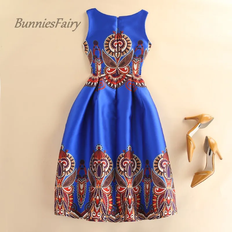 BunniesFairy 2019 Подиумные летние платья женские королевские винтажные Ретро средней