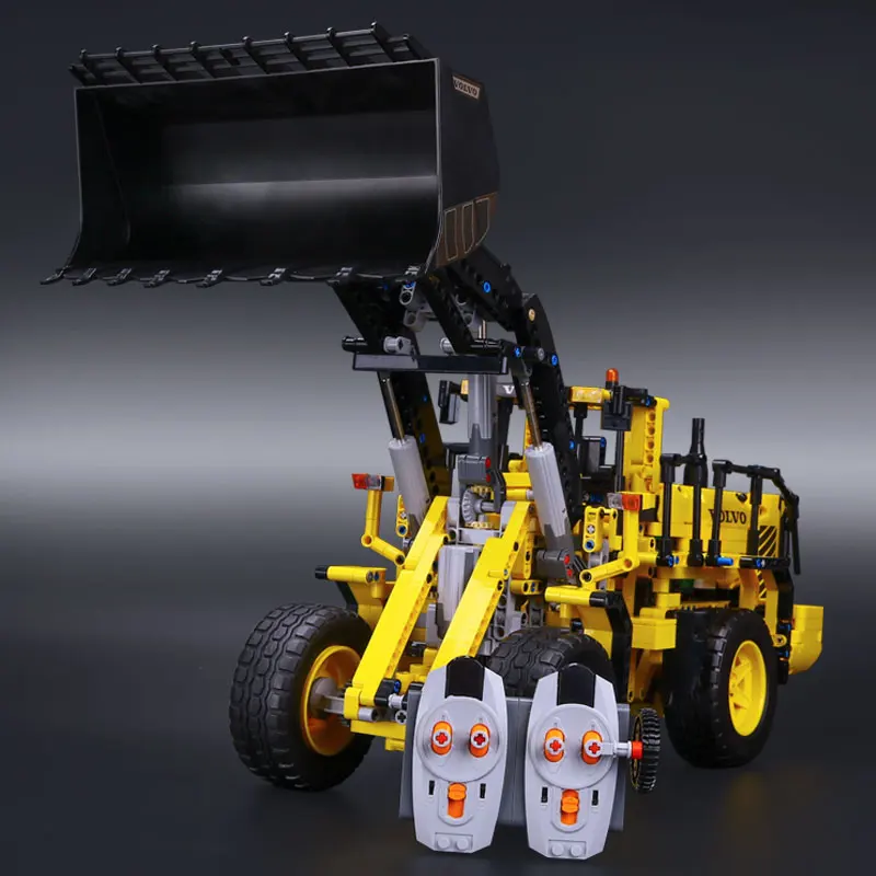 20006 technic серия legoinglys модель колесного погрузчика строительный комплект блоки