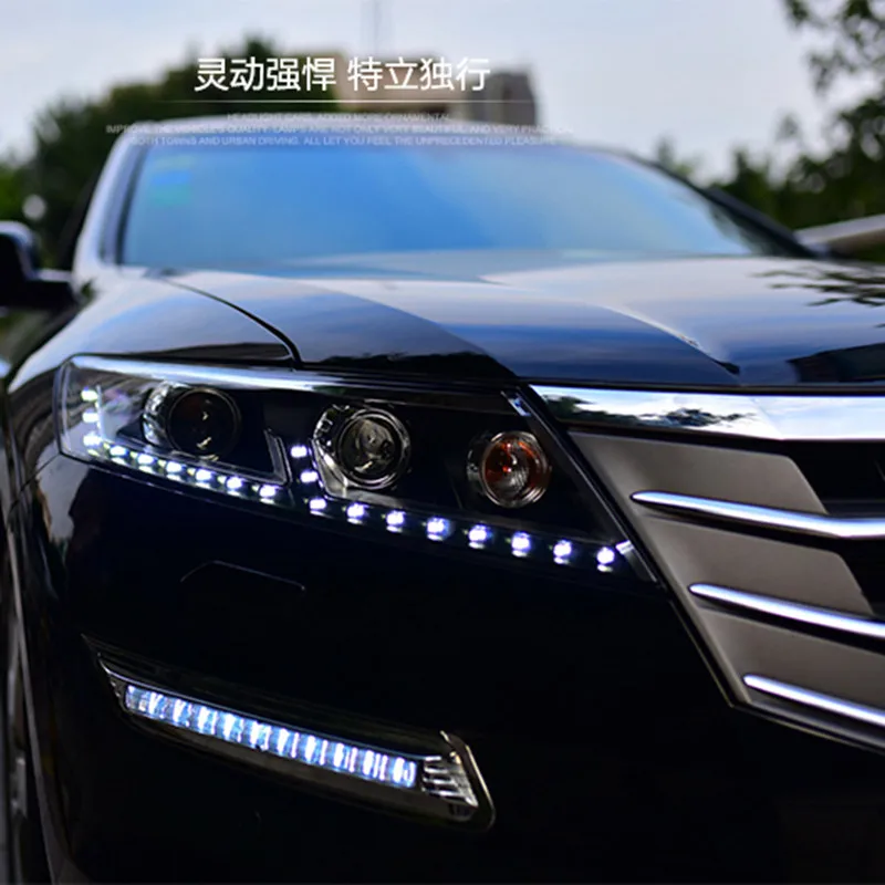 Орлиные глаза фара для Honda Crosstour фары 2011 2012 проектор линзы фары
