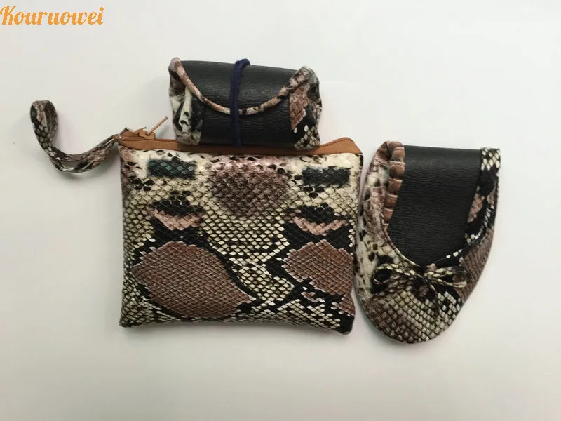 Бестселлер Подарочный продукт леопардовая балерина складная обувь в сумке с