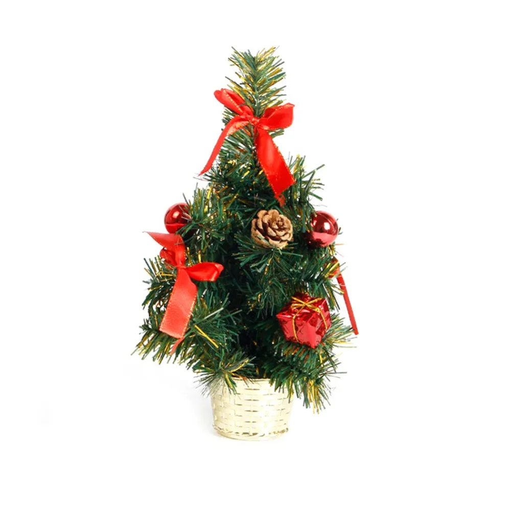 2018 Christmas Tree Decoration Holiday Home Mini Artificial Trees Decorations For Xmas Gift | Дом и сад