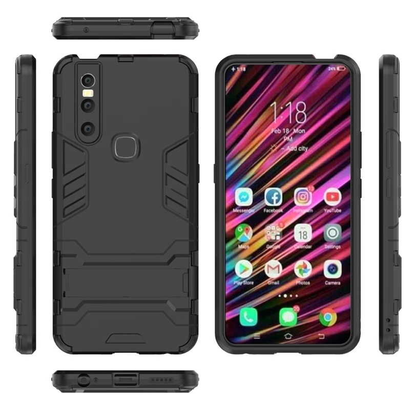 Чехол для VIVO V15/ VIVOV15 тонкий жесткий чехол накладка ударопрочная Броня робота