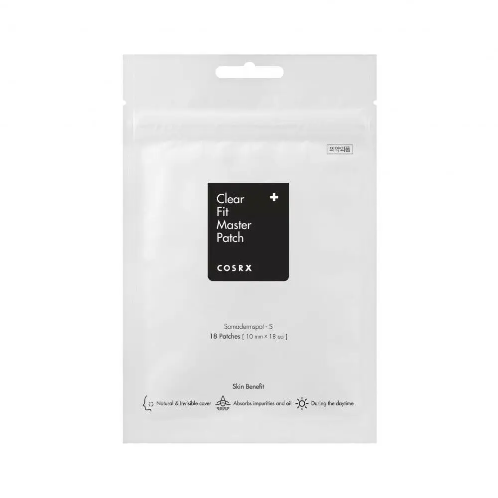 1 sheets COSRX Clear Fit Master Patch 18 патчей уход за кожей лица против прыщей лечение пятна акне маска для лица - Цвет: 1 sheets
