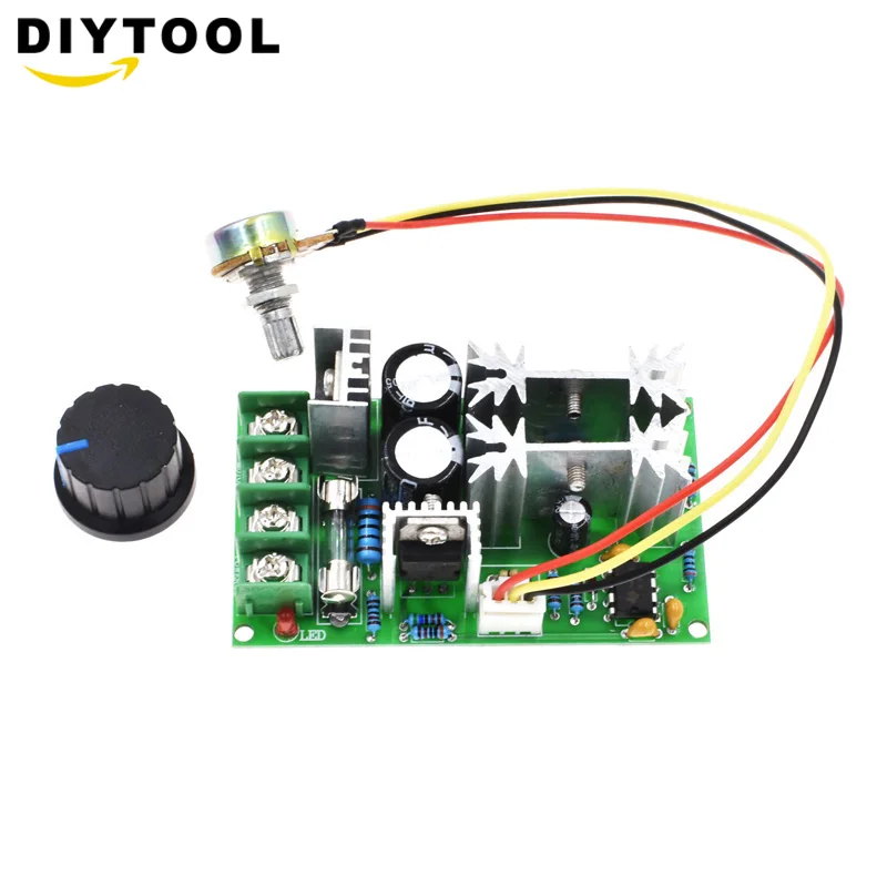 DC10 60V 12V 24V двигатель Скорость Управление регулятор ШИМ переключатель регулятора
