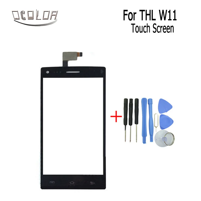 Ocolor отличная черная сменная для THL W11 Сенсорный экран дигитайзер 5 0 &quotTHL смартфон +