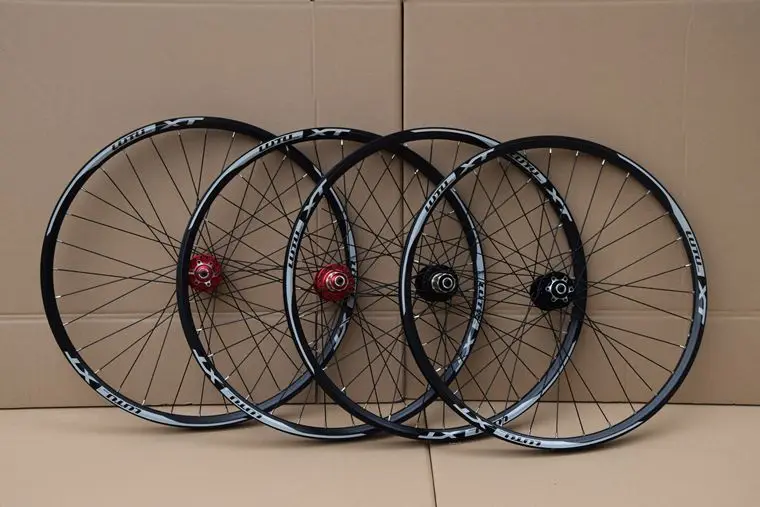 JK XT 2" дюймов MTB горный велосипед 32 отверстия дисковый тормоз 4 герметичный подшипник колеса двойной обод колеса обода