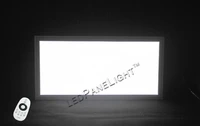 free shipping cost 24v dc input voltage silver color frame cct dimmable led panel 30x60 295595 24w