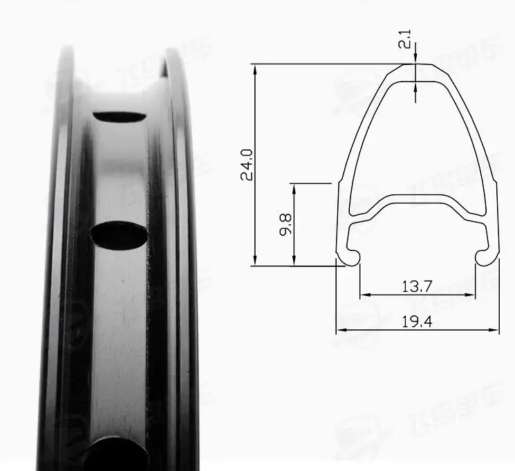 Велосипедный обод KINLIN XR240 18 дюймов 355 дюйма 20 406 451 велосипедный дисковый тормоз 24 28