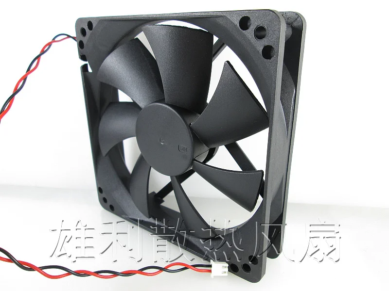 

Free Delivery.12V 12cm 8CM silent cooling fan 120 * 120 * 25MM