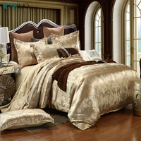 keluo wedding luxury bedding sets jacquard queenking size duvet cover set wedding bedclothes bed linen bed sheet