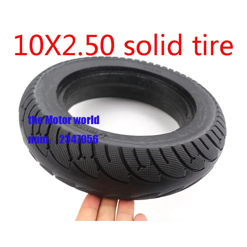 

Шины 10x2,50 для электросамоката, сплошные, без накачивания шин для электросамоката 8/10 дюйма