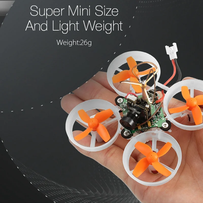 Квадрокоптер Eachine E010S 65 мм Micro FPV гоночный с 800TVL CMOS на основе F3 кисти Контроллер