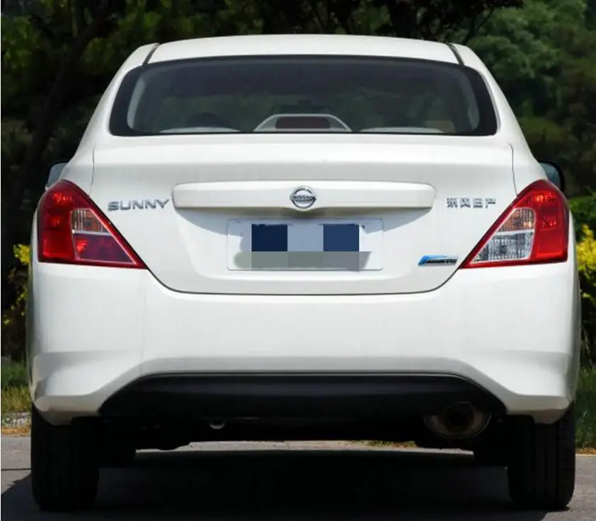 1 шт. задний фонарь для Nissan sunny задние фонари без лампы использовать ваш автомобиль лампы 2010~ 2013/~ год Солнечный задний фонарь sentra