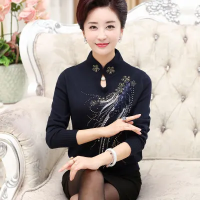 Женская блузка зимняя трикотажная одежда Женский кашемировый свитер Модные