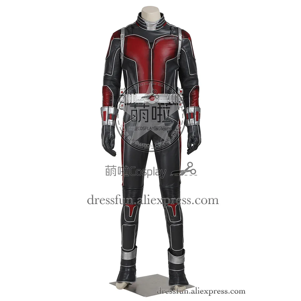 Костюм муравья для костюмированной вечеринки костюм Скотта Ланга красный и