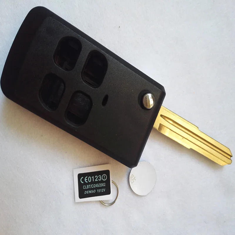 Раскладной чехол DAKATU с 4 кнопками и дистанционным управлением чехол-брелок без